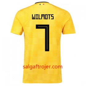 Belgien Fodboldtrøjer Wilmots 7 Udebanesæt VM 2018